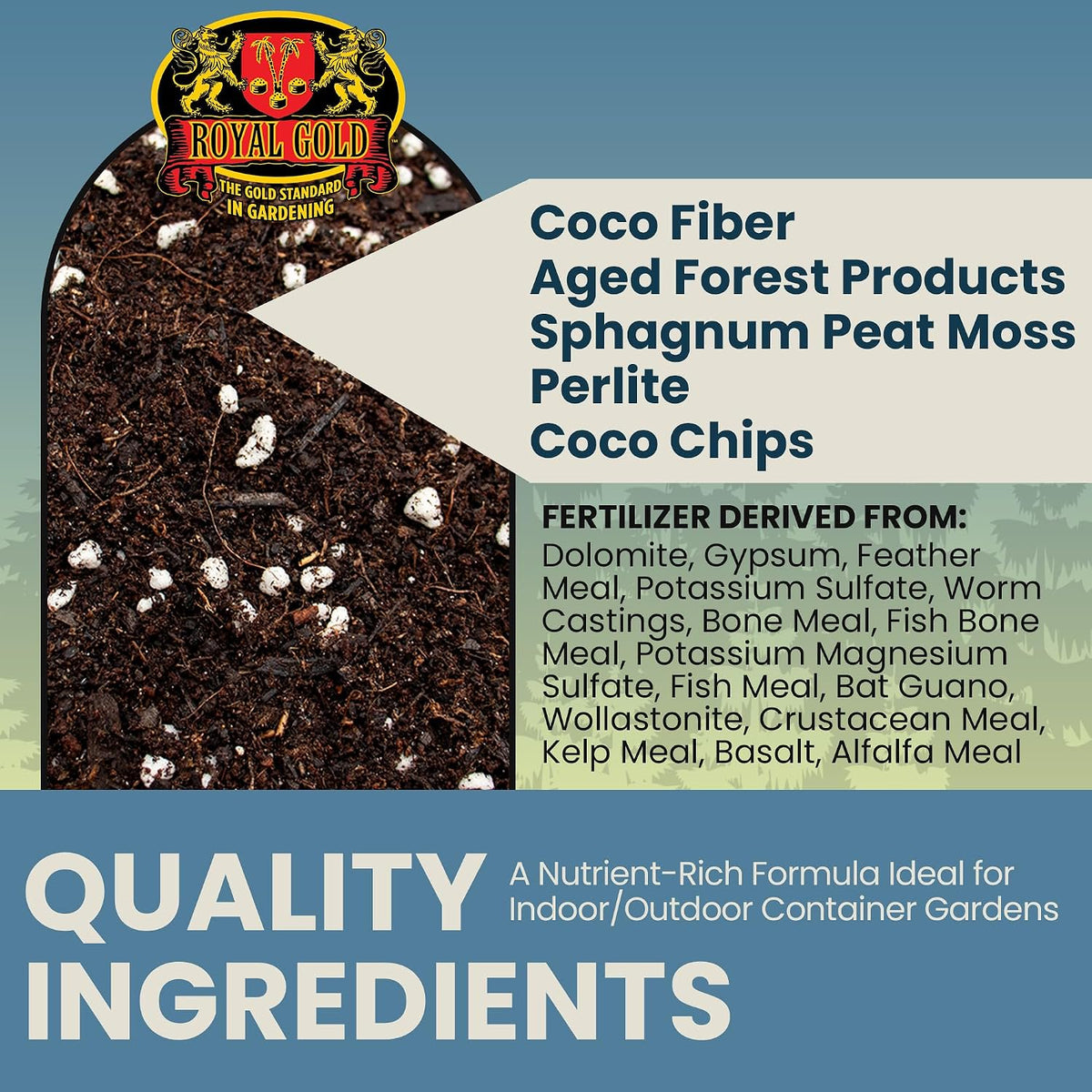 Royal Gold Special Reserve premium potting mix - product feature 2