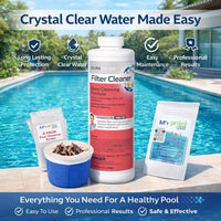 Haviland Durachlor Filter Cleaner 1 QT with My Garden Pool Scum Socks, Test Strip & Pool-IQ AI Assistant