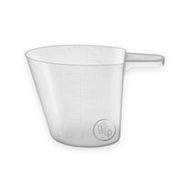 My Garden Pool 8 oz (250 cc) Natural Tapered Plastic Measuring Cup – Durable Reusable Measuring Tool for Pool & Spa Chemicals, Fertilizers, and Household Use