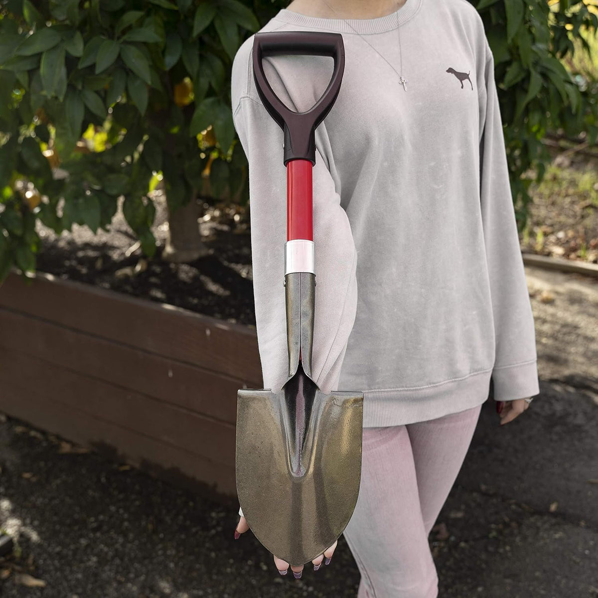 Bond LH015 Mini D Handle Shovel with My Garden Pool PH Soil Test Strips 20 ct, and My Garden Pool Superior Gardening Claw Gloves and Garden-IQ, Smart Gardening AI Assistant!