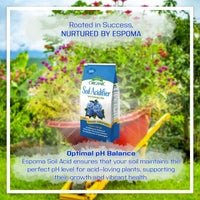 Espoma Organic Soil Acidifier 6 lbs Bag With My Garden Pool PH Test Strips 20 ct. - Acidify, Enhance Hydrangea Color, Embrace Organic Gardening, Achieve Optimal Balance