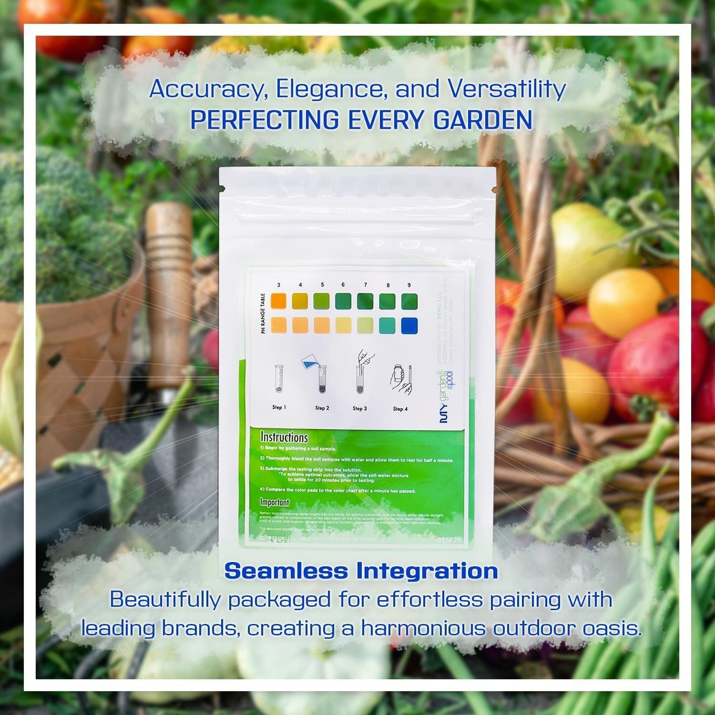 Coast of Maine LM6000 Lobster Meal Plant Food 4 LB – Natural Organic Fertilizer with Calcium for Soil Health with My Garden Pool Soil Test Strips & Gardening Claw Gloves