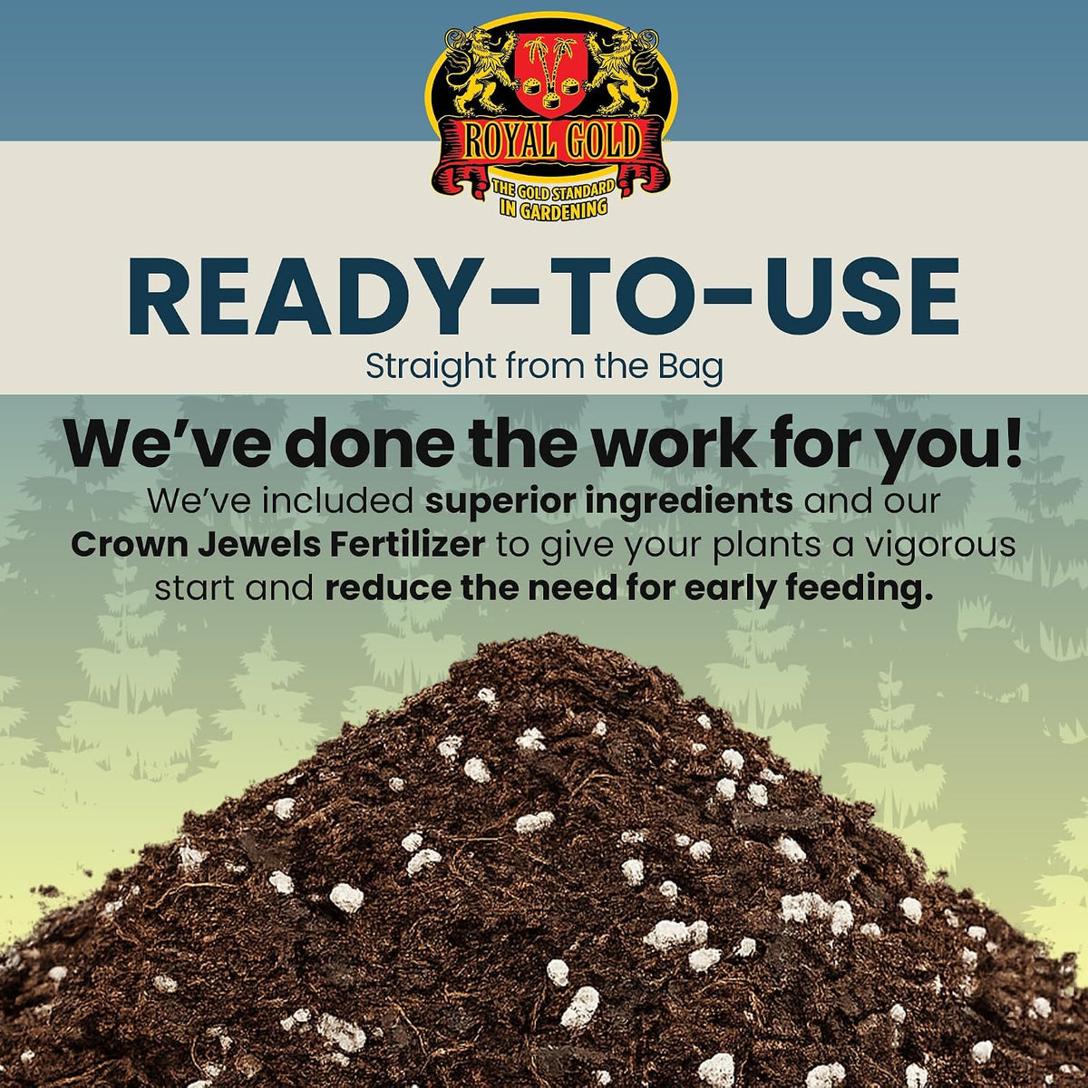 Royal Gold Special Reserve premium potting mix - product feature 3