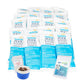 Pool Breeze Granular 68 88475 – 24 lb – Convenient Case Pack Chlorine – with My Garden Pool 7 in 1 Test Strips & Scum Socks