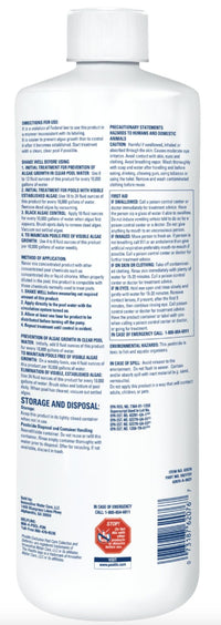Poolife Defend+ 32 fl oz – 3-in-1 Pool Algae Protection – Clarifier + Preventative Shield – Includes Easy Measuring Cup, 7-in-1 Test Strips and Pool IQ - AI 4 Pack