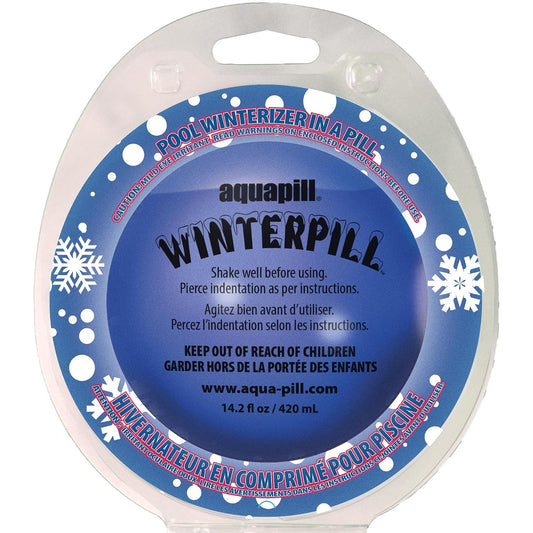 Aquapill WinterPill Winterizing Chemical for Above Ground and In-Ground Pools - Up to 30,000 Gallons, 14.2 oz.