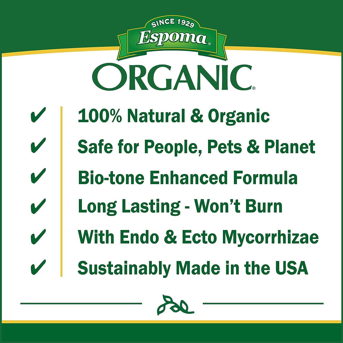 Espoma Organic Greenrock All-Natural Mineral Supplement and Fertilizer for Organic Gardening. for Flowers, Vegetables 7 LBS with My Garden Pool PH Soil Test Strips 20 ct, and Gardening Claw Gloves