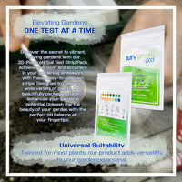 MYGP Organic Garden Lime; Raises Soil pH Contains pelletized dolomitic Lime for Organic Gardening; 5 lb with a My Garden Pool PH Soil Test Strips 20 ct, and Superior Gardening Claw Gloves - 2 Pack