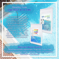 API Ez Spa Pre EZSPS 8 oz with My Garden Pool 20 Ct. Test Strips & Scum Sponge Oil-Absorbing Sponge for Hot Tubs and Pools & Pool-IQ, Smart Pool AI Assistant!