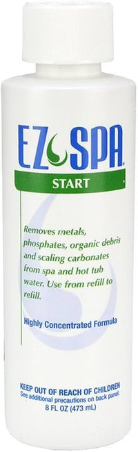 API Ez Spa Pre EZSPS 8 oz with My Garden Pool 20 Ct. Test Strips & Scum Sponge Oil-Absorbing Sponge for Hot Tubs and Pools & Pool-IQ, Smart Pool AI Assistant!