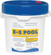 E-Z Pool Concentrated Pool Blend 5 LB - EZP05 with My Garden Pool 20 Ct. Test Strips & 2 Pack Pool Skimmer Socks and Pool-IQ, Smart Pool AI Assistant!
