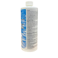 AlgaeShield Algaecide 32 FL OZ 12774 with My Garden Pool 7 in 1 Test Strips and Measuring Cup, 4 Pack