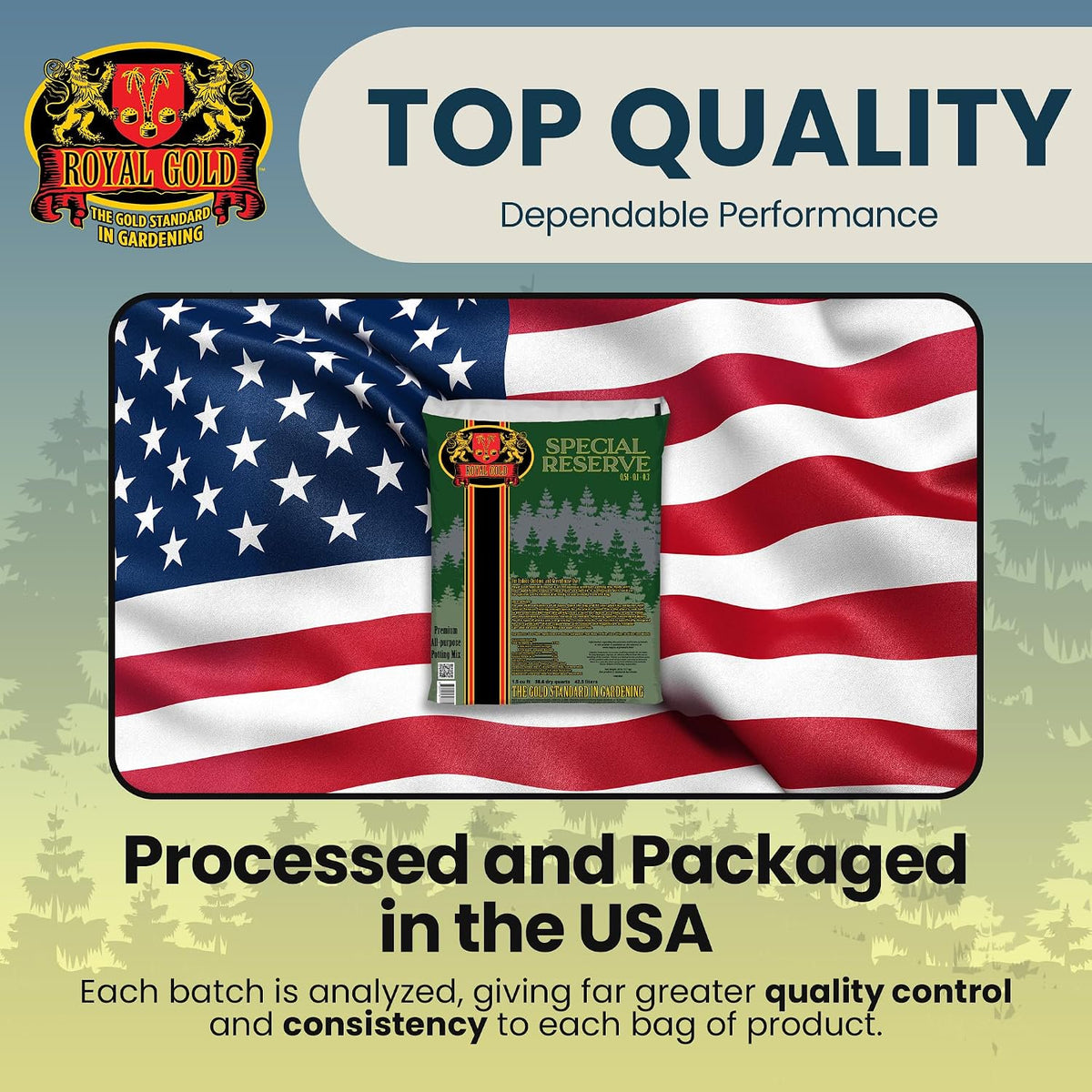 Royal Gold Special Reserve premium potting mix - product feature 1