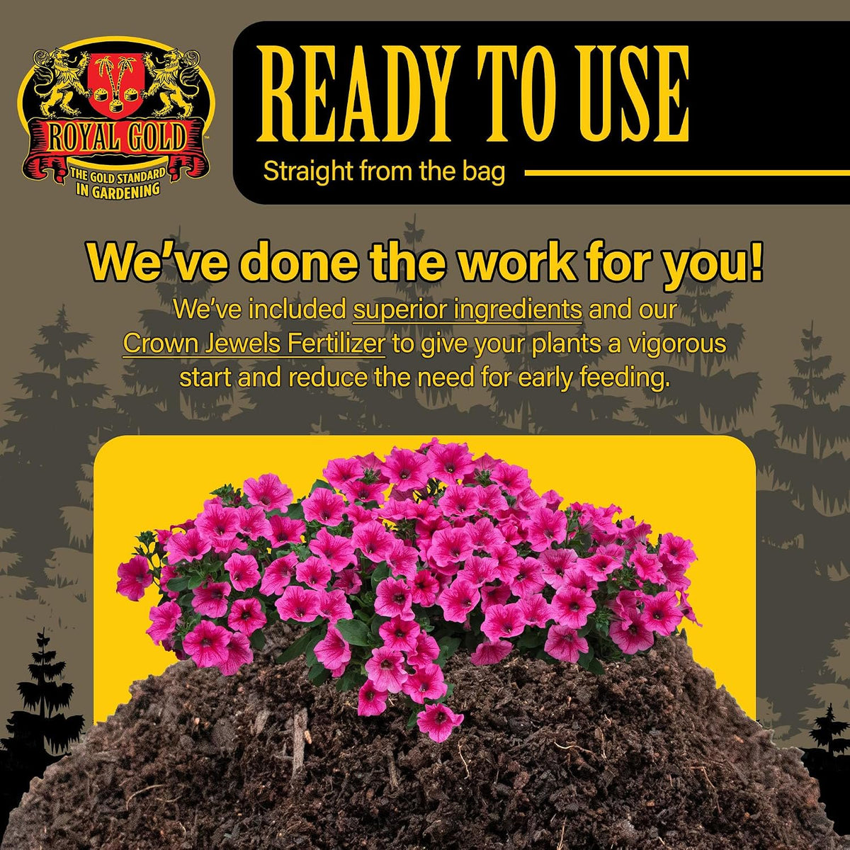Royal Gold Planting Medium Mix 1.5 cu ft - product feature 3