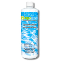 AlgaeShield Algaecide 32 FL OZ 12774 with My Garden Pool 7 in 1 Test Strips and Measuring Cup, 2 Pack