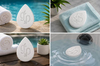 ProTeam Spa Alkalinity Increaser 2 LBS for Hot Tub and Spa pH Increaser with My Garden Pool 20 Ct. Test Strips & Scum Sponge Oil-Absorbing Sponge for Hot Tubs and Pools - 2 LBS