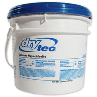 Drytec Calcium Hypochlorite Pool Shock 68%, 25 LB, Complete Pool Care Kit with My Garden Pool Skimmer Sock Powerful Chlorine Shock for Clear Swimming Water