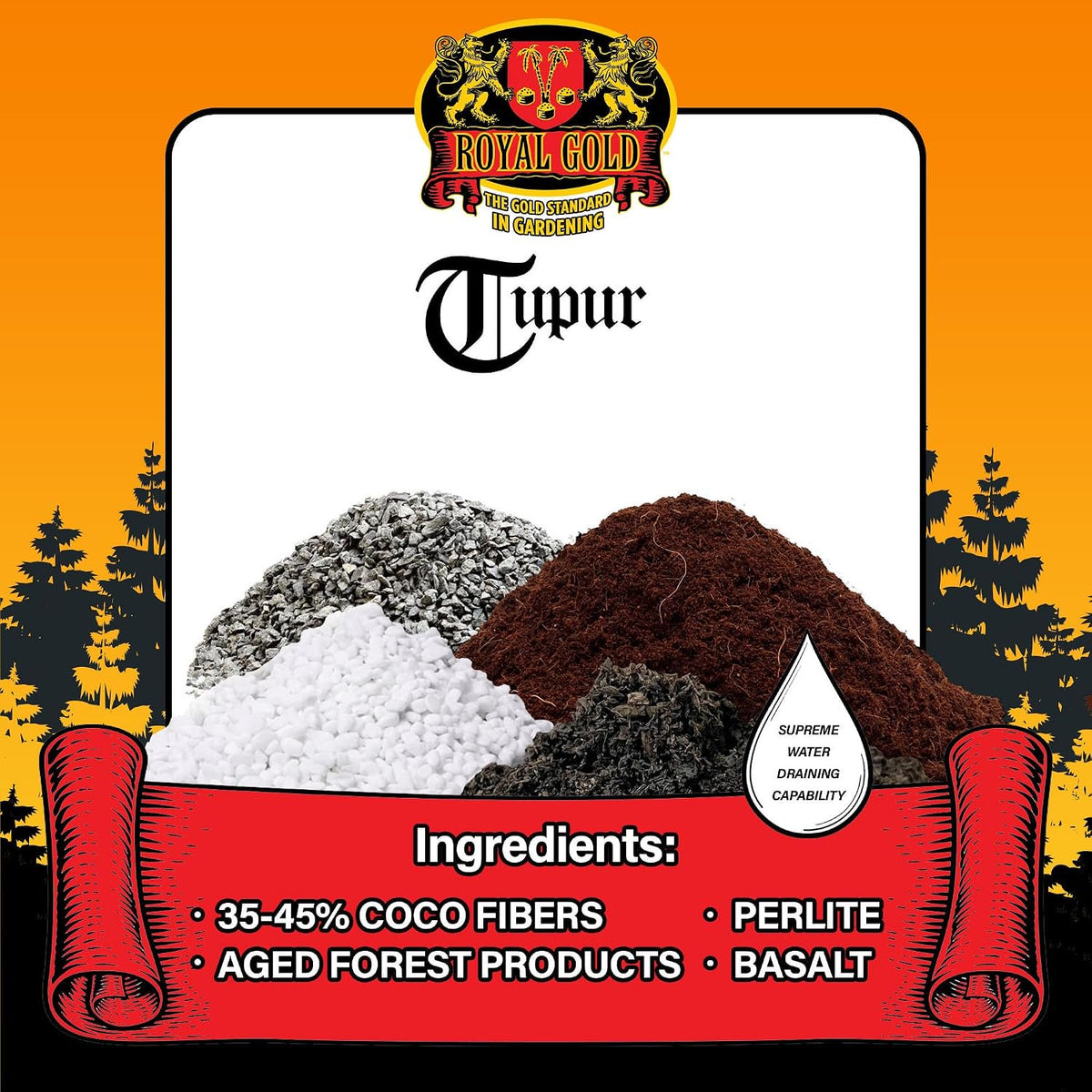 Royal Gold Tupur Mix quick draining soilless medium - product feature 2