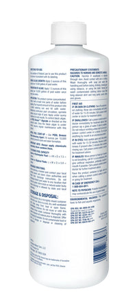 Pool Breeze Max AlgiKill Algicide 88587 – 32 oz – Extra Power Algae Control – with My Garden Pool 7 in 1 Test Strips & Scum Socks