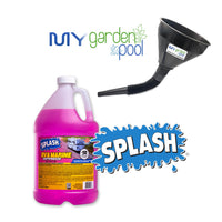 My Garden Pool Splash RV & Marine -50°F Antifreeze 2 Gallon Set Flexible Plastic Funnel Spout and Sprinkler Blowout Adapter, Shut Off Valve - for Winterizing RV, Camper, Boat, Motorhome Systems