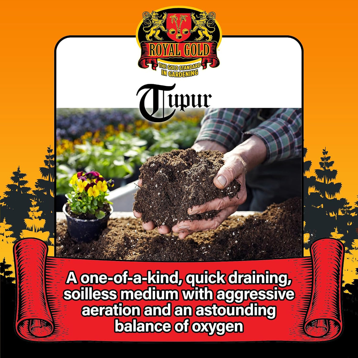 Royal Gold Tupur Mix quick draining soilless medium - product feature 6