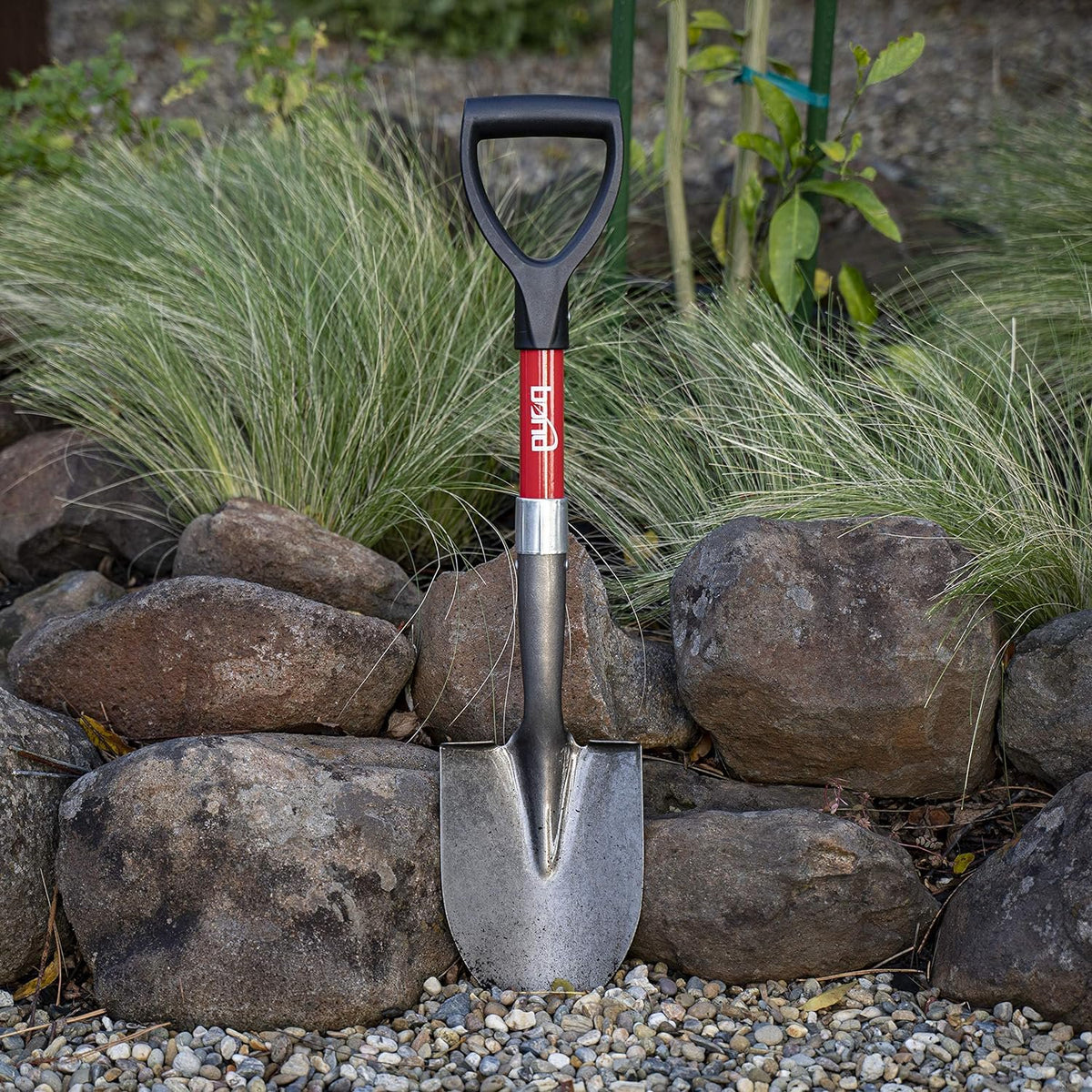 Bond LH015 Mini D Handle Shovel with My Garden Pool PH Soil Test Strips 20 ct, and My Garden Pool Superior Gardening Claw Gloves and Garden-IQ, Smart Gardening AI Assistant!