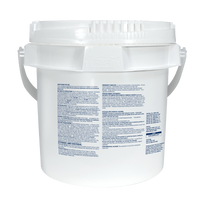 Poolife MPT Extra 21 lb – 3-in-1 Chlorine Tabs for Long-Term Pool Protection – Sanitizes, Clarifies & Prevents Algae – Includes 2 Scum Socks and 7-in-1 Test Strips