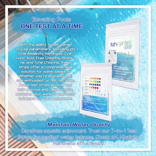 SpaPure Spa pH Up, 2 LBS – Includes My Garden Pool 20 Ct. Test Strips & Scum Sponge – Raises pH & Alkalinity – image 6