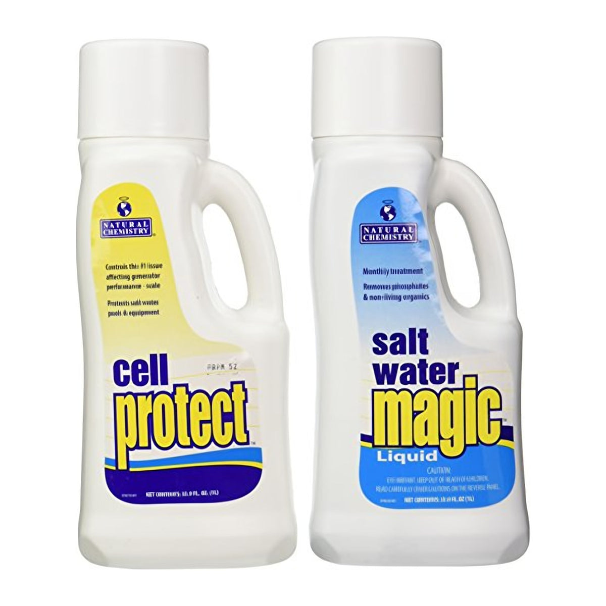Natural Chemistry Salt Water Maintenance Kit with Cell Protect and Salt Water Magic