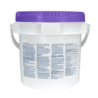 Poolife NST Prime Tablets 20 lb – Stabilizer-Free Chlorine Sanitizer – Skimmer-Use Only – Includes 2 Scum Socks and 7-in-1 Test Strips