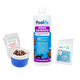 Poolife Intensive Stain Prevention 32 fl oz – Prevents Stains from Metals & Minerals – Protects Pool Surfaces – Includes Test Strips and 2 Scum Socks