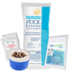 Pool Breeze 68 Cal Hypo Granular Chlorine Shock – 1 lb – Fast-Dissolving Sanitizer – Includes Scum Socks & Test Strips
